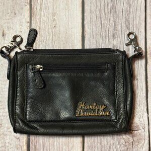 ✨ Genuine Harley-Davidson Leather Hip Bag / Clip-On Purse — Style 99411-11VW ✨